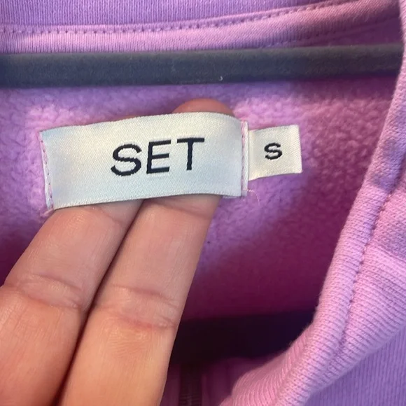 SET Active quarter zipper sweat shirt - Picture 3 of 4